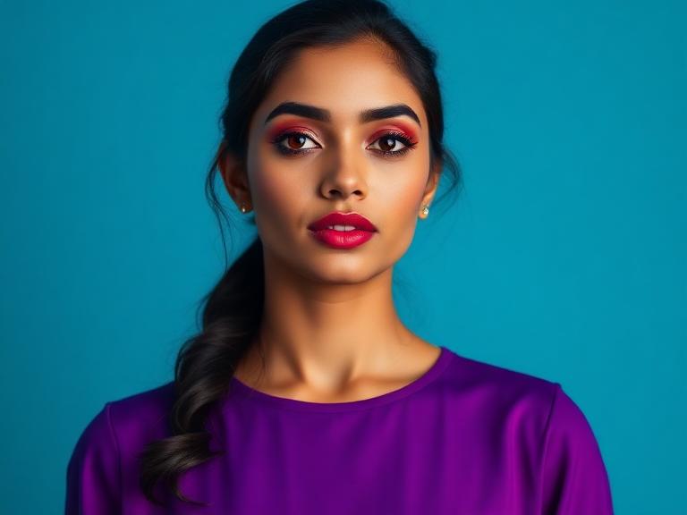 BRIGHT WINTER - diverse skin tone